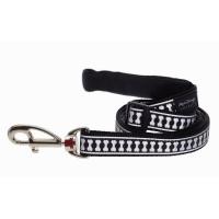 Red Dingo vodítko reflexní velké 1,8 m – černé