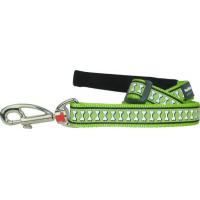 Red Dingo vodítko reflexní velké 25 mm x 1,8 m – limetkové