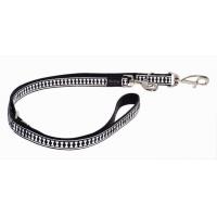 Red Dingo vodítko reflexní velké přepínací 2 m - černé