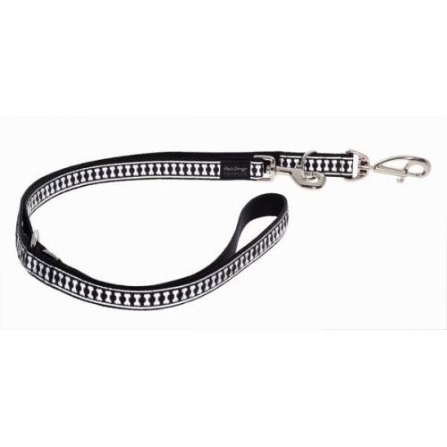 Red Dingo vodítko reflexní velké přepínací 2 m - černé