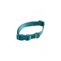 Papillon obojek extra velký jednobarevný 48 - 70 cm - tyrkysový