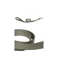 Papillon vodítko jednobarevné střední 1,2 m - šedé