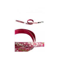 Papillon vodítko extra velké 1,2 m se vzorem - Hula Hula růžové