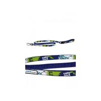 Papillon vodítko velké 1,2 m se vzorem - X-TRM Rock-N-Roll modré