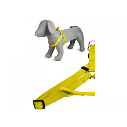 Papillon postroj velký jednobarevný 46 - 75 cm - žlutý