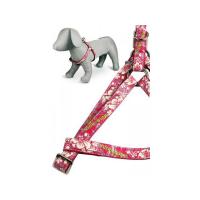 Papillon postroj extra velký 60 - 100 cm se vzorem - Hula Hula růžový