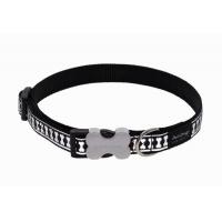 Red Dingo obojek reflexní 41 - 63 cm - černý