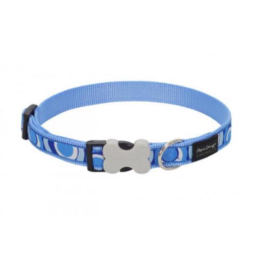 Red Dingo obojek se vzorem 41 - 63 cm, šířka 25 mm - Circadelic Blue