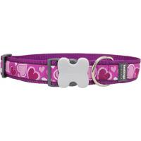 Red Dingo obojek se vzorem 50 - 80 cm - Breezy Love Purple