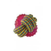 Hračka pro psa - tkané lano míček 8 cm