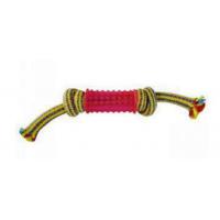 Hračka pro psa - tkané lano se dvěmi uzlíky 24 cm