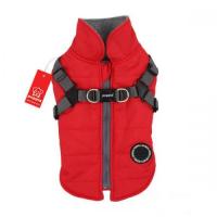 Puppia psí vesta MOUNTAINEER červená