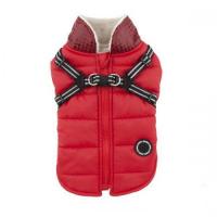 Puppia psí vesta Winter Storm červená