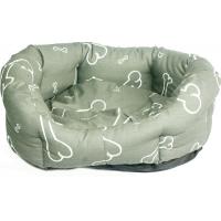 Pelech 8 hran bavl. Kost šedo/bílý 45 cm