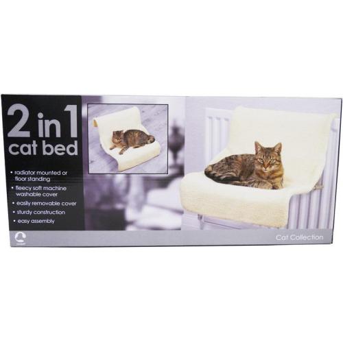 2 v1 kočičí postel