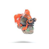 Originální akvarijní dekorace - orientální zlatá rybka