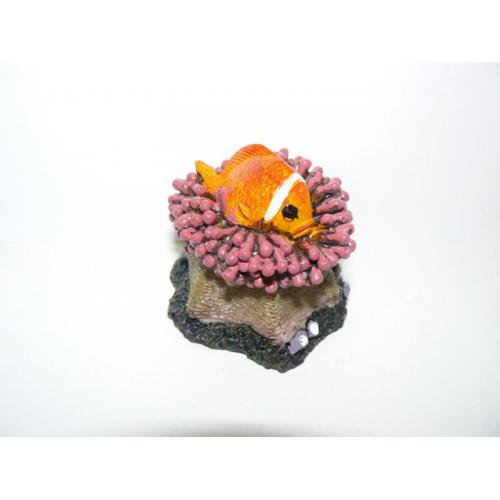 Originální akvarijní dekorace - klaun ryba