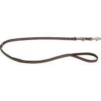 Red Dingo vodítko malé přepínací se vzorem - Bone Yard Brown