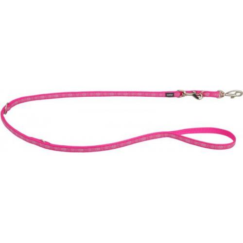 Red Dingo vodítko malé přepínací se vzorem - Paw Impressions