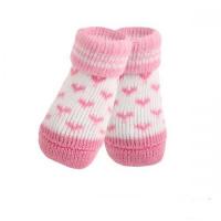 Puppia ponožky pro psy Angel Heart - růžové
