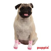 Puppia ponožky pro psy Angel Heart - růžové
