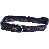 Obojek pro psy s nejmodernějším květinovým designem - šířka 2,50 cm