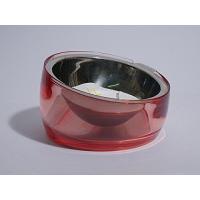 Miska OBLIK SUPERB RUBY - střední