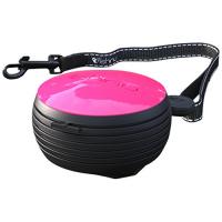 Samonavíjecí inteligentní hands-free vodítko - růžová