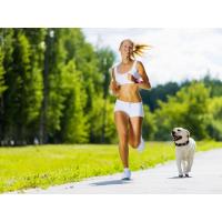 Samonavíjecí inteligentní hands-free vodítko - růžová