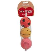 Gumové míčky v síťce 3ks