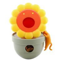 Dávkovač na pamlsky pro kočky - slunečnice