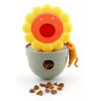 Dávkovač na pamlsky pro kočky - slunečnice