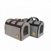 Puppia HOUNDSTOOTH CAGE taška - hnědá