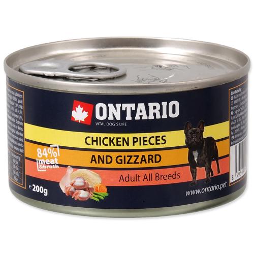 ONTARIO Chicken Pieces + Gizzard 200 g