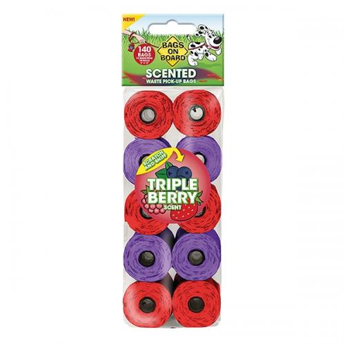 Náhradní sáčky na výkaly Tripple Berry 140ks