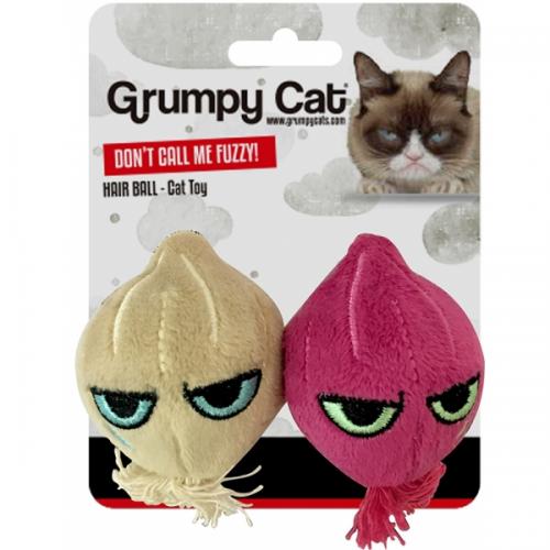 Grumpy Cat hračka pro kočky cibulové balonky 2ks