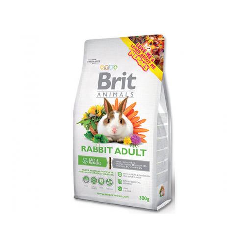 Krmivo BRIT Animals RABBIT ADULT Complete 300 g