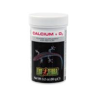 Doplňkové krmivo EXO TERRA kalcium + vitamín D3 90 g