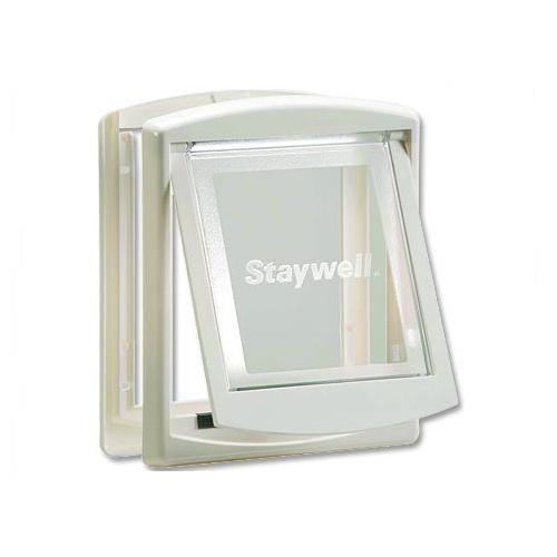 Dvířka bílá s transparentním flapem 715