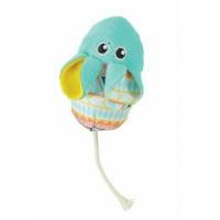 Hračka kočka KALI myš zelená