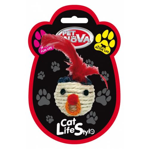 Pet Nova Sisalová hlava 5cm