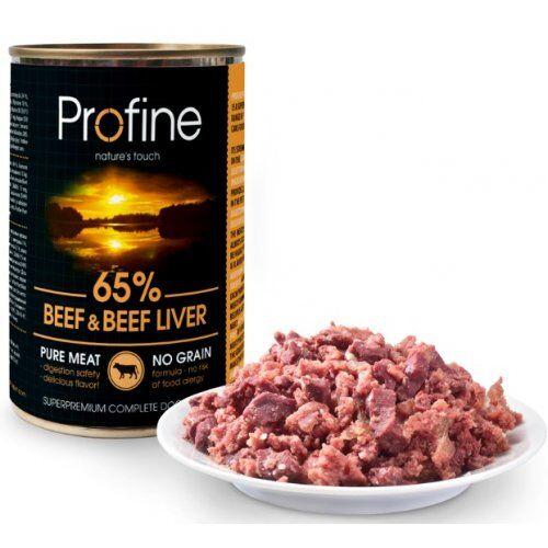 Profine Pure meat Beef & Beef Liver 400g
