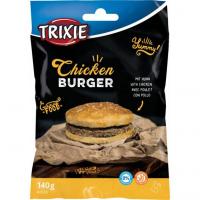 TRIXIE Chicken Burger- buvolí kůže 9cm 140 g