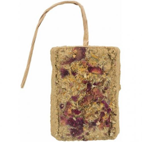 TRIXIE Jílová cihlička s květinami 100g