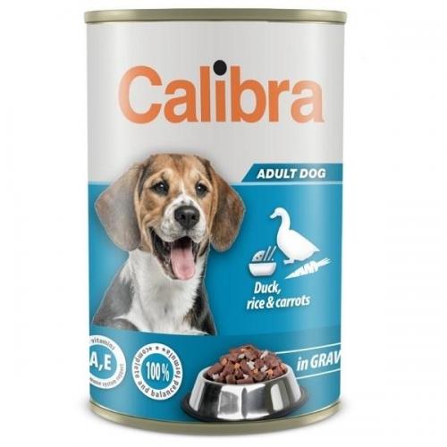 Calibra Dog konz.Duck,rice&carrots in gravy 1240g