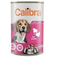 Calibra Dog konz.Veal&turkey in gravy 1240g