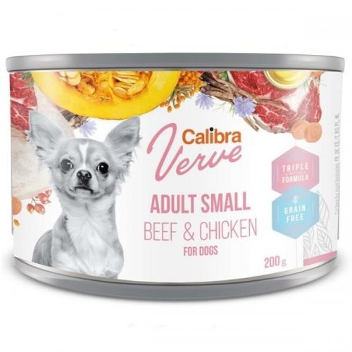 Calibra Verve GF Adult Small Beef&Chicken 200g