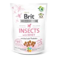Brit Care Crunchy Snack Insect Puppy Whey Probiotics 200g