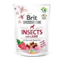 Brit Care Crunchy Snack Insect Lamb Raspberry 200g