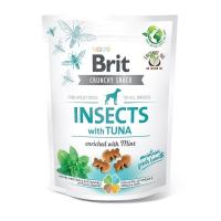 Brit Care Crunchy Snack Insect Tuna Mint 200g